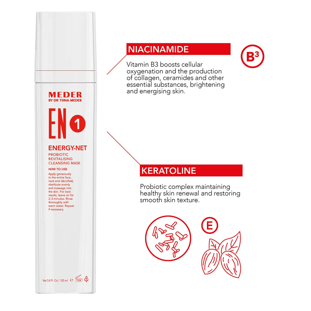 Energy-Net Revitalizing Cleansing Mask